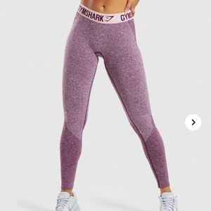 gymshark flex leggings blue/grey